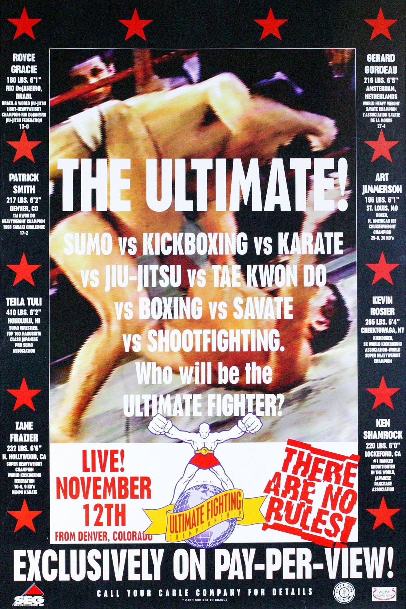 UFC 1: The Beginning