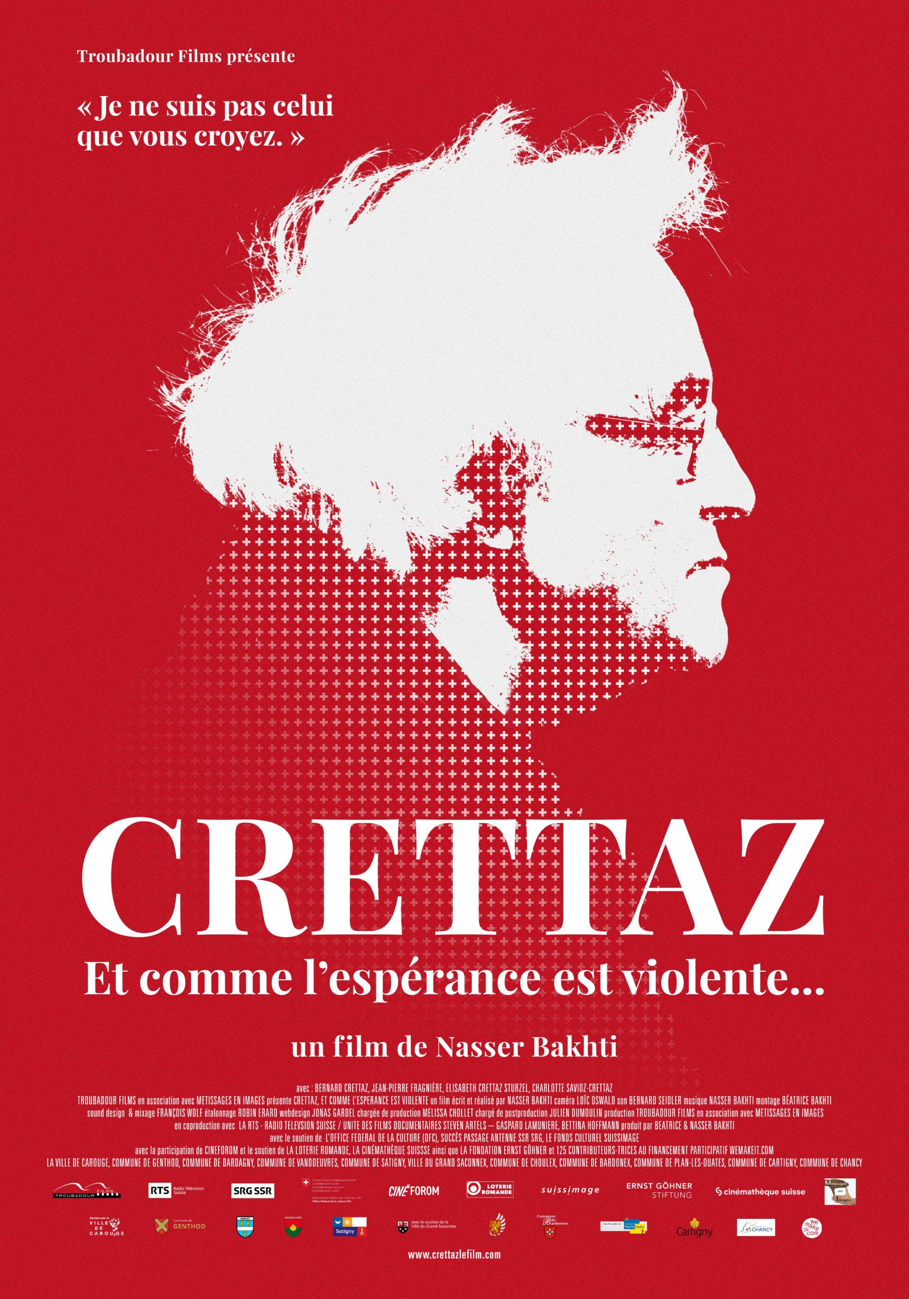 Crettaz, et comme l'espérance est violente...