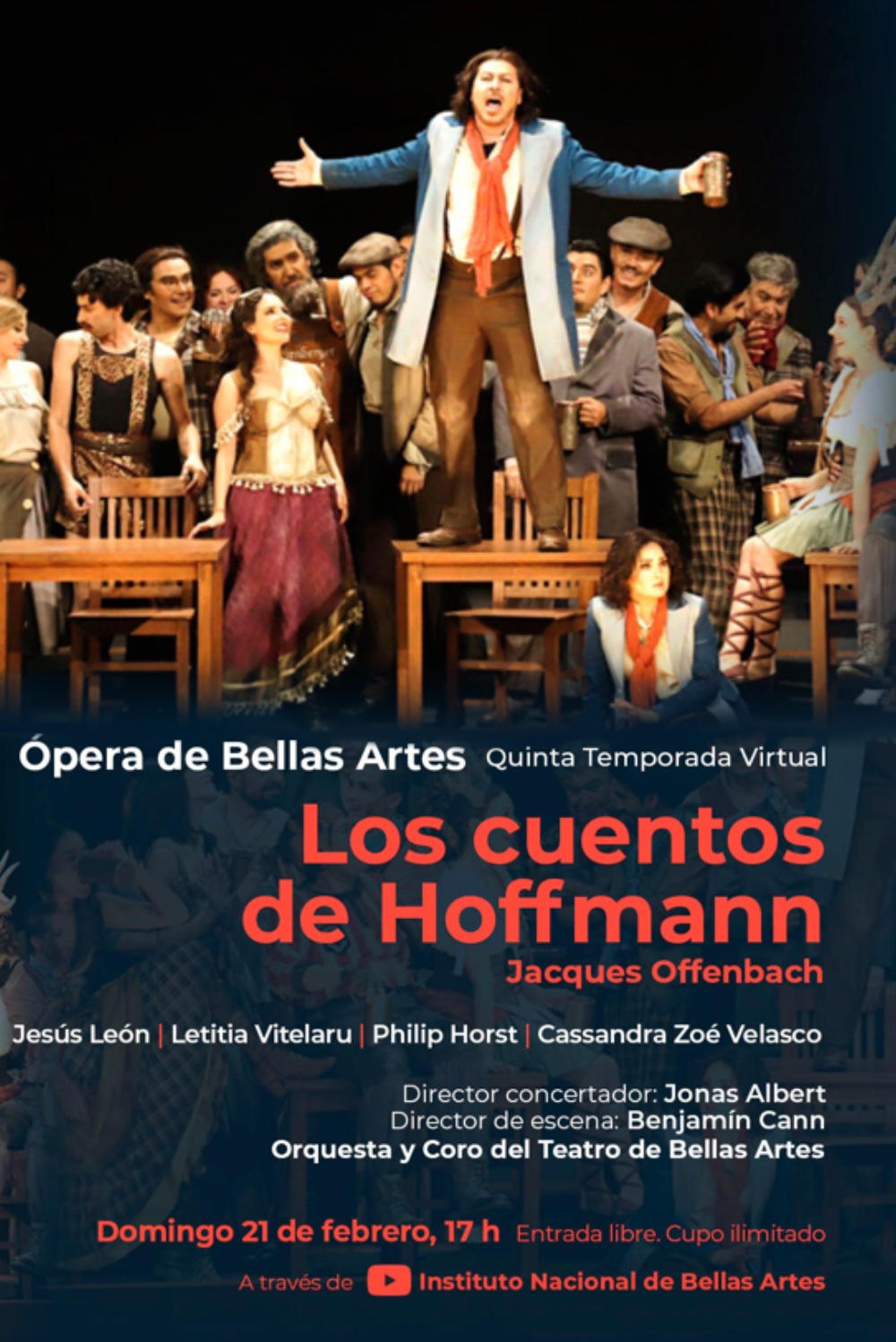 Los Cuentos de Hoffman - Compañía Nacional de Ópera (INBAL) | Los Cuentos de Hoffman - Compañía Nacional de Ópera (INBAL)