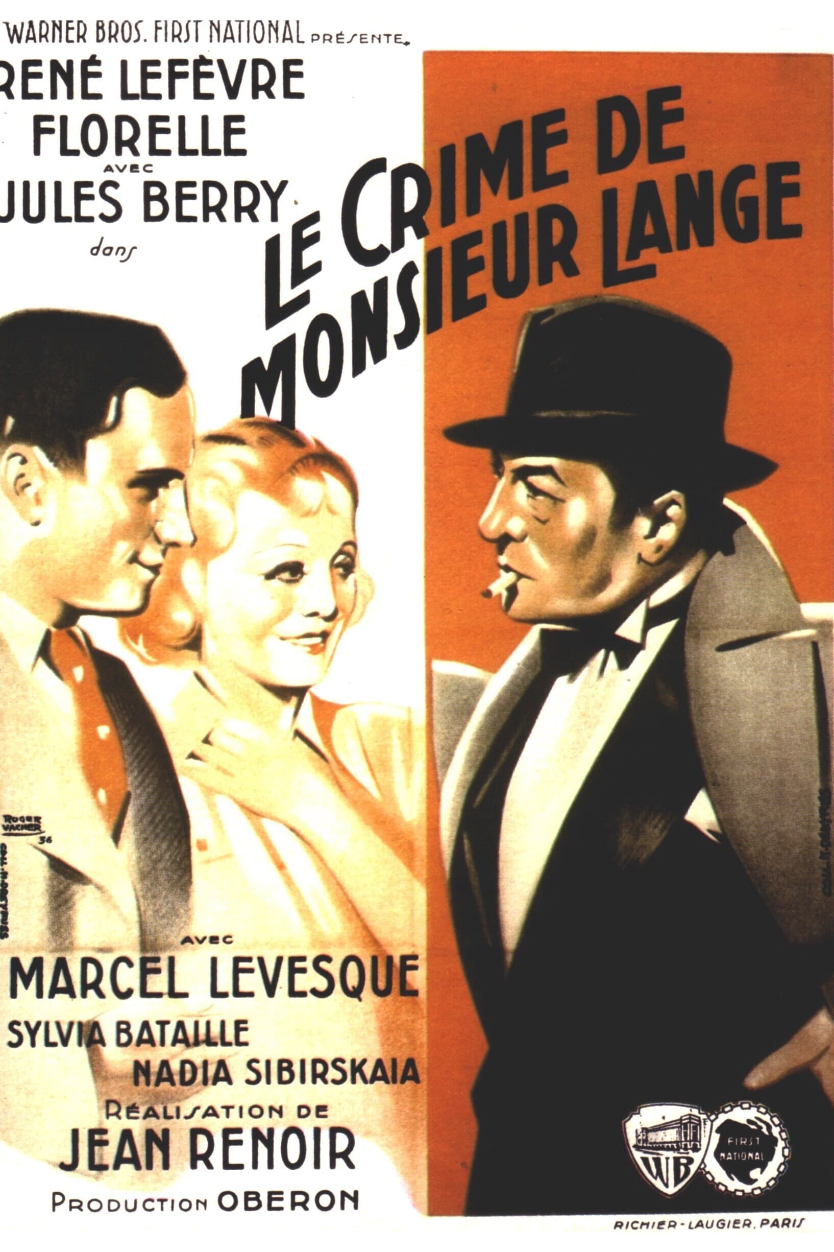 Le Crime de Monsieur Lange | Le Crime de Monsieur Lange