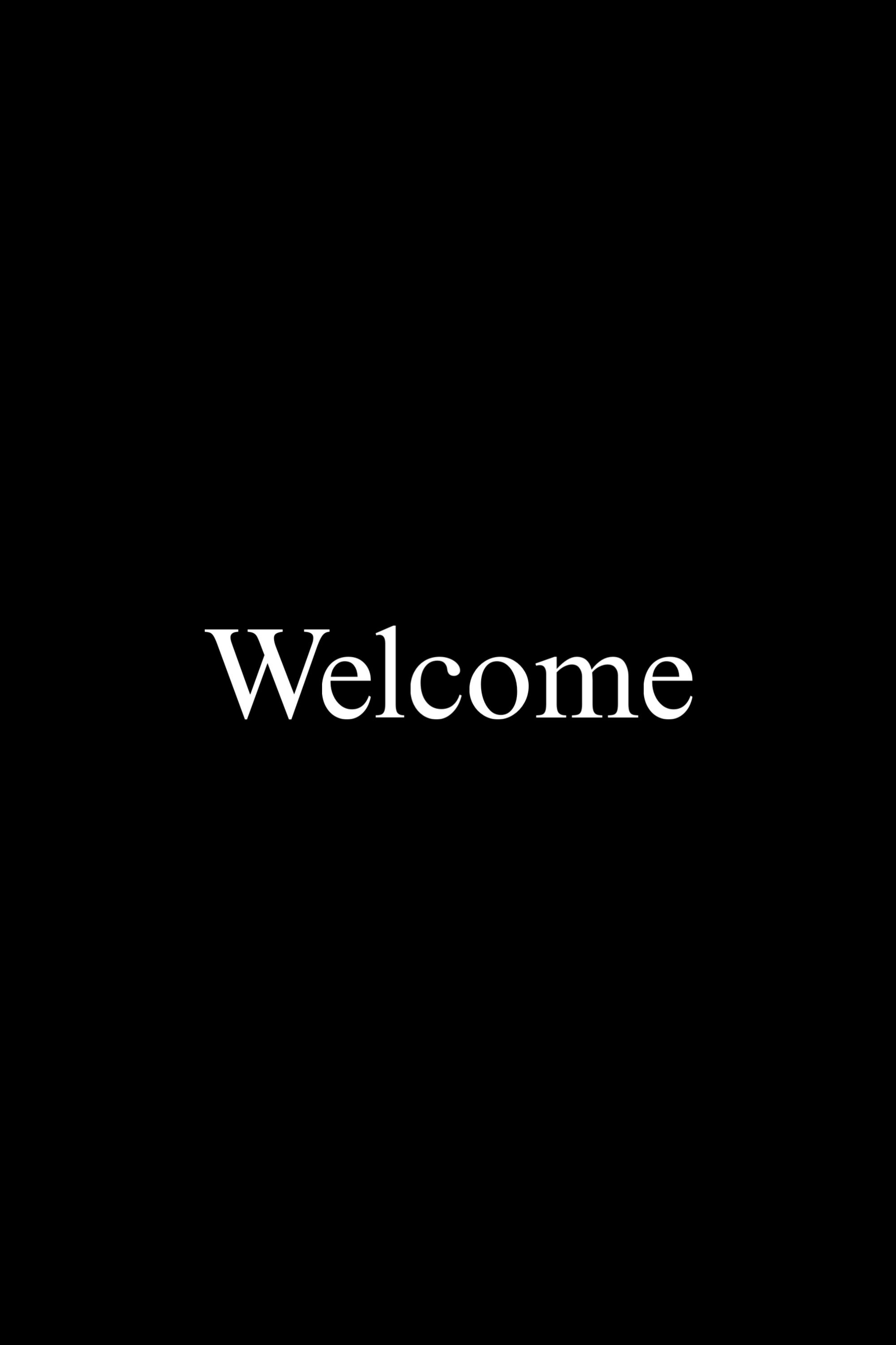 Welcome | Welcome