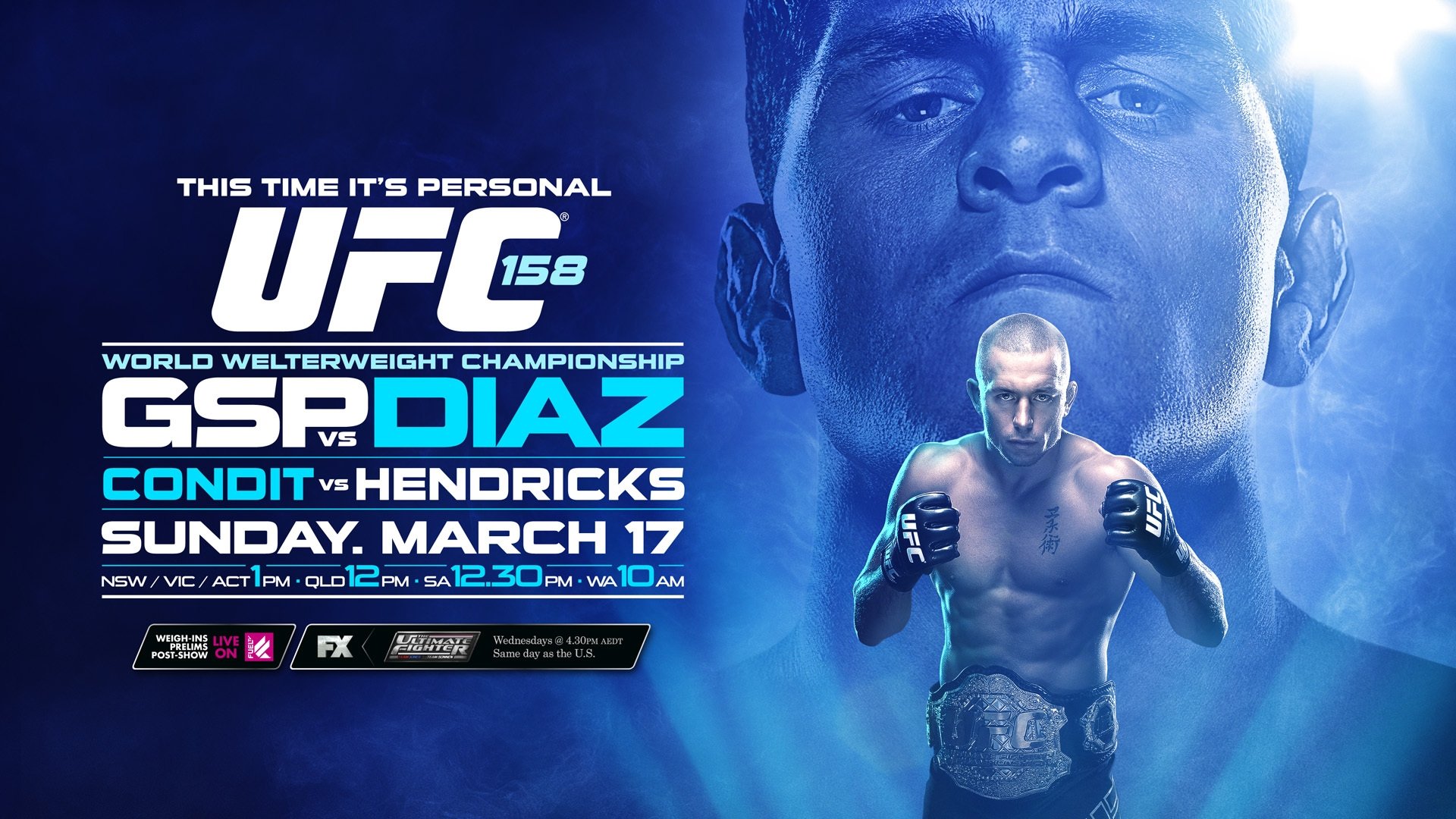 UFC 158: St-Pierre vs. Diaz|UFC 158: St-Pierre vs. Diaz