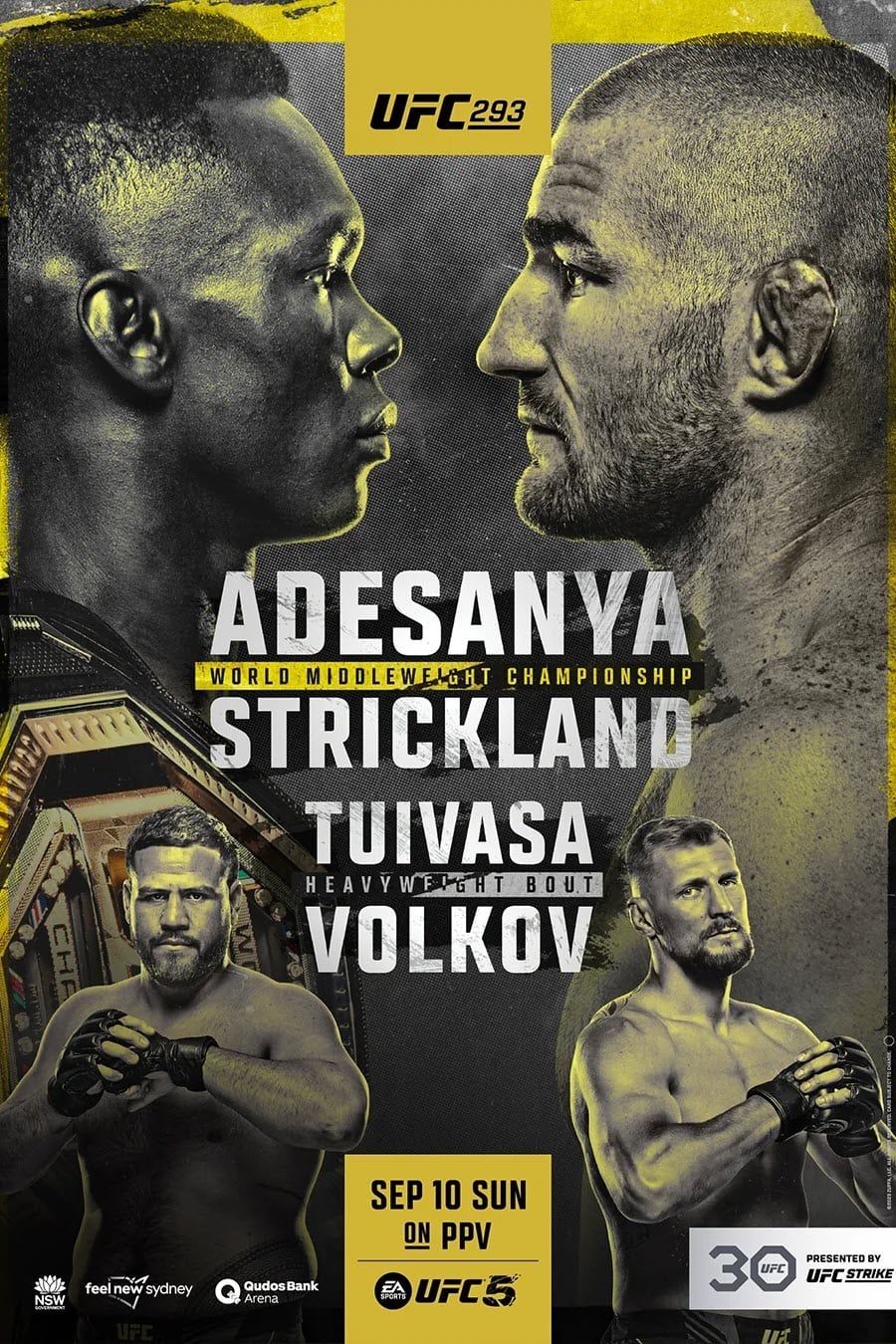 UFC 293: Adesanya vs. Strickland | UFC 293: Adesanya vs. Strickland