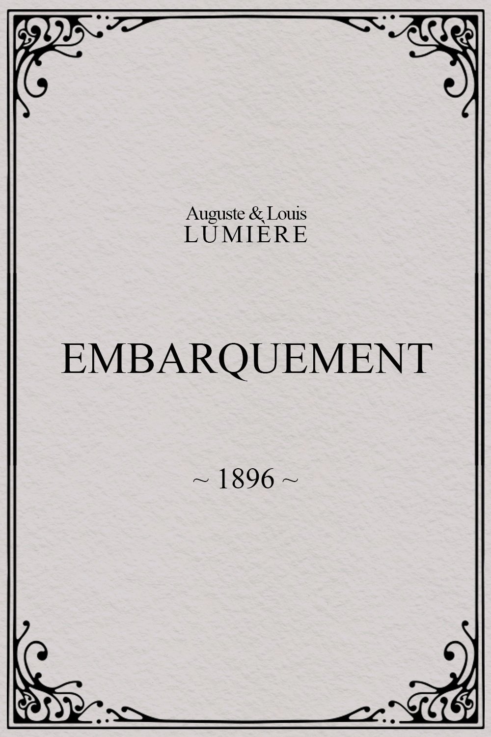 Evian: Embarquement