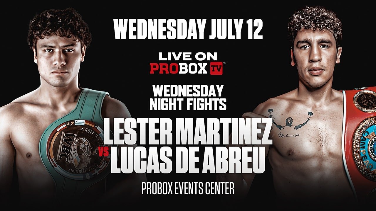 Lester Martinez vs. Lucas de Abreu|Lester Martinez vs. Lucas de Abreu