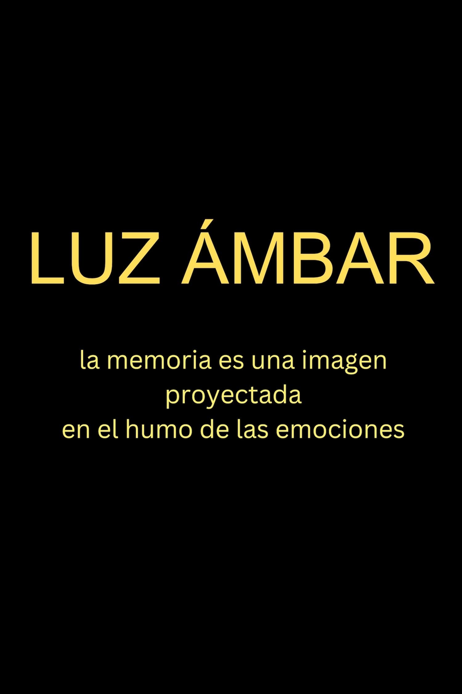 Luz ámbar | Luz ámbar