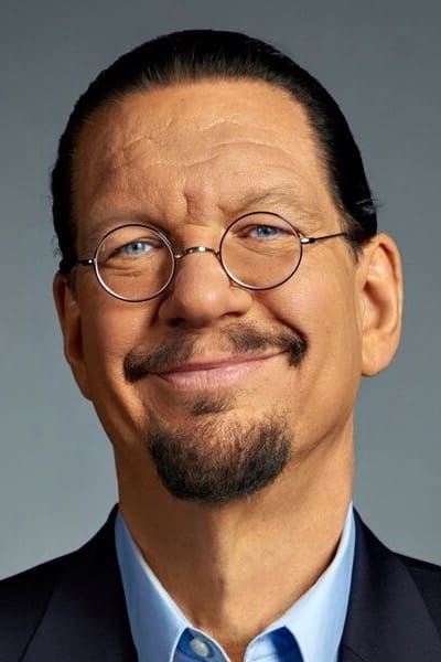 بازیگر Penn Jillette  