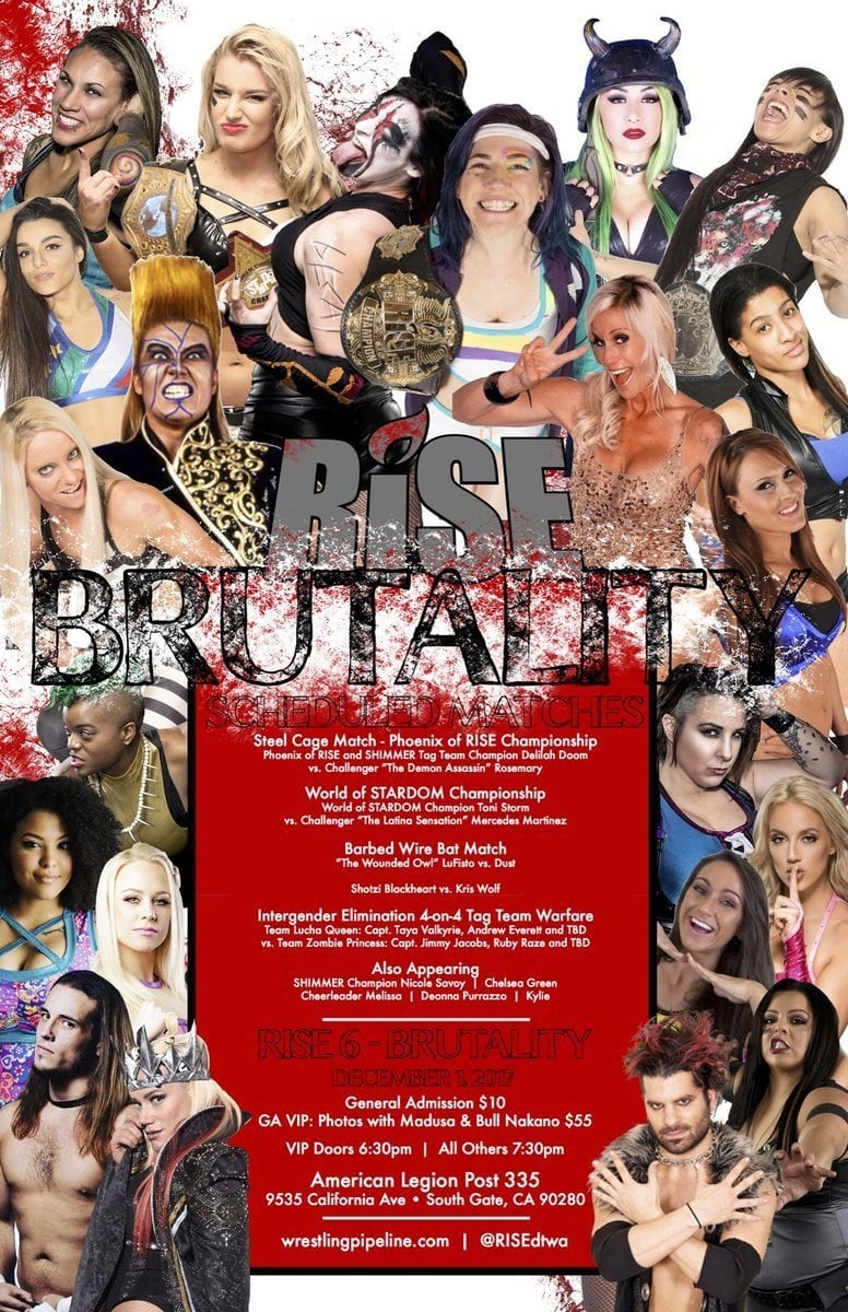 RISE Wrestling. RISE 6 Brutality | RISE Wrestling. RISE 6 Brutality