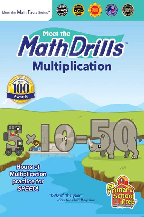 Meet the Math Drills - Multiplication | Meet the Math Drills - Multiplication