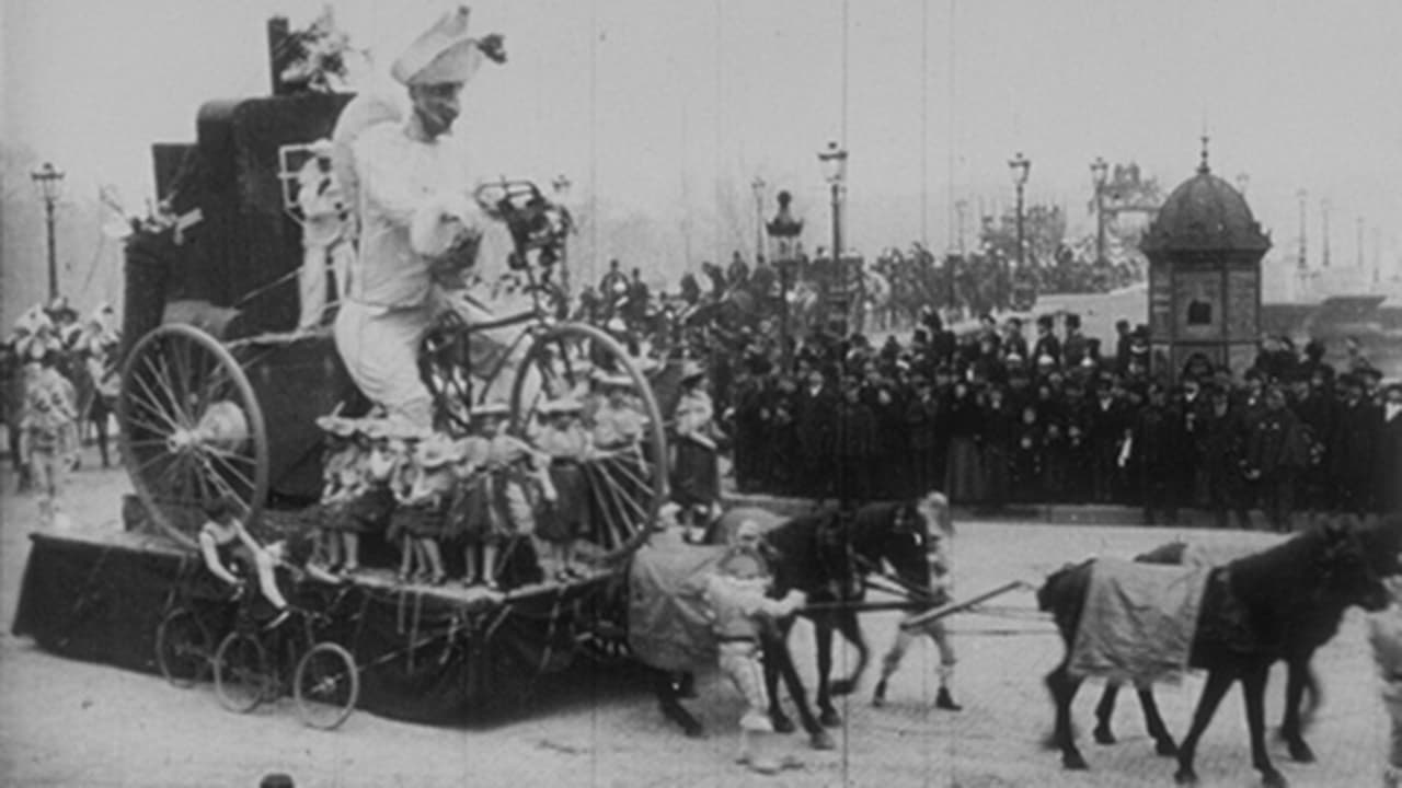 Paris, cortège du bœuf gras (char du prince du carnaval)|Paris, cortège du bœuf gras (char du prince du carnaval)