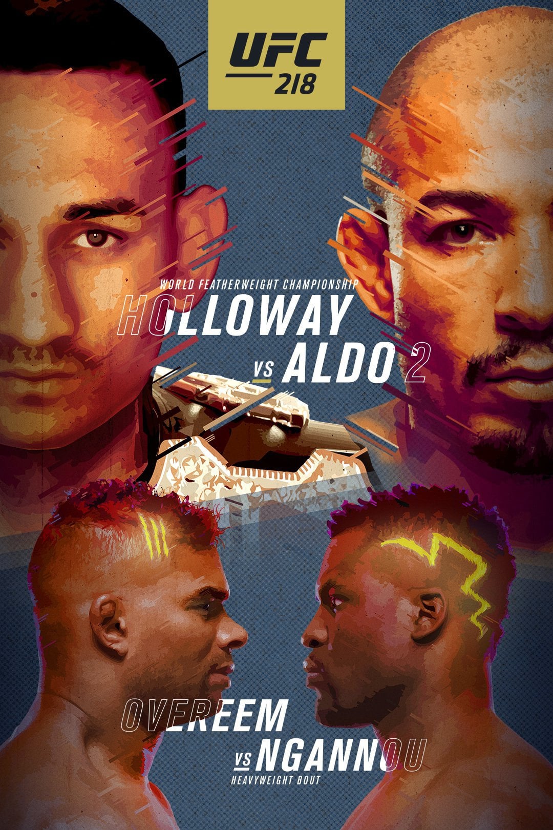 UFC 218: Holloway vs. Aldo 2 | UFC 218: Holloway vs. Aldo 2