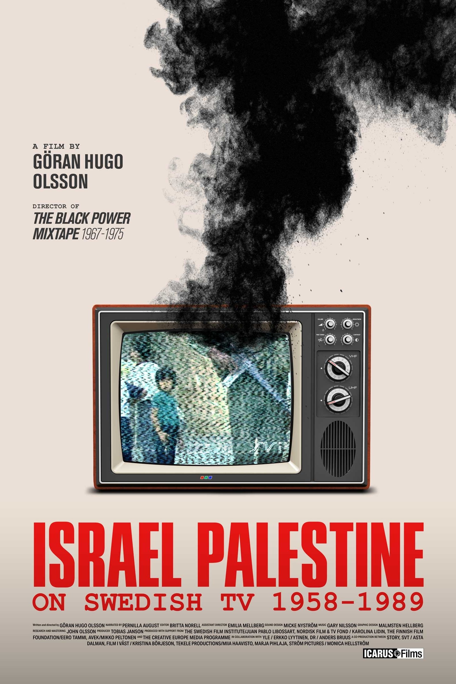 Israel Palestina på svensk TV 1958–1989