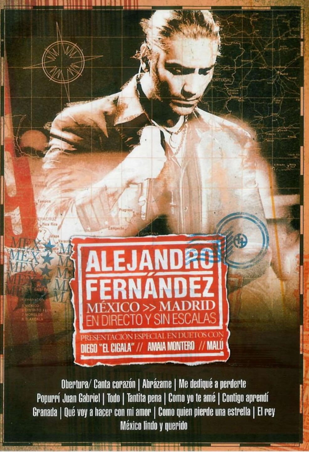 Alejandro Fernandez: En Directo Y Sin Escalas