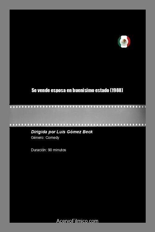 Se vende esposa en buenisimo estado