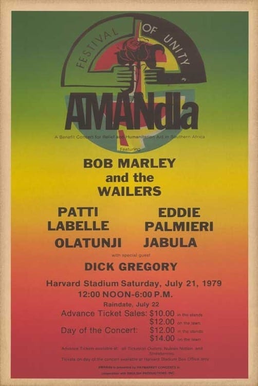 Bob Marley & The Wailers - Live At Harvard Stadium, Boston, 1979