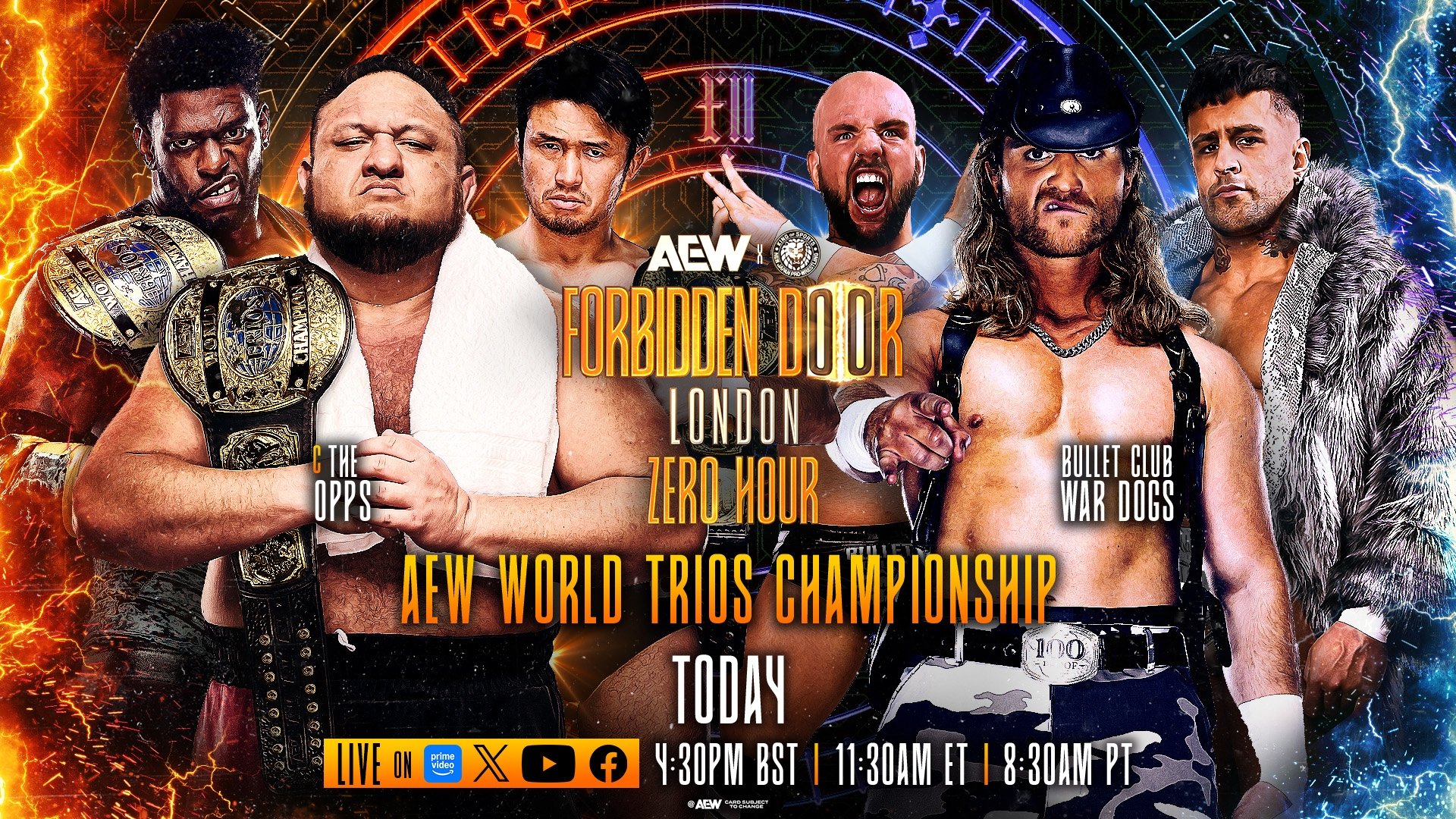 AEW x NJPW: Forbidden Door - Zero Hour|AEW x NJPW: Forbidden Door - Zero Hour