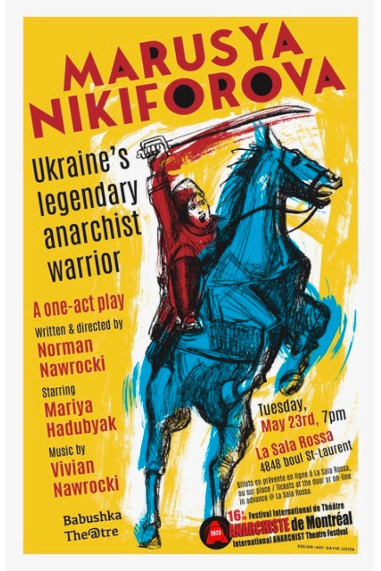 MARUSYA NIKIFOROVA: Ukraine’s legendary anarchist warrior | MARUSYA NIKIFOROVA: Ukraine’s legendary anarchist warrior