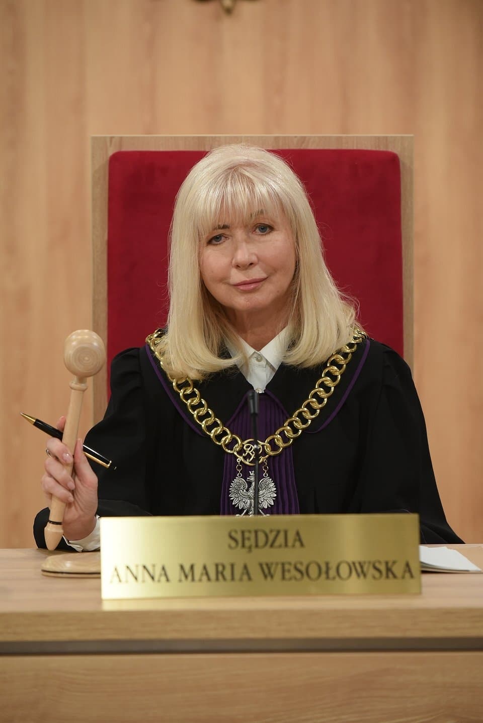 Sędzia Anna Maria Wesołowska | Sędzia Anna Maria Wesołowska