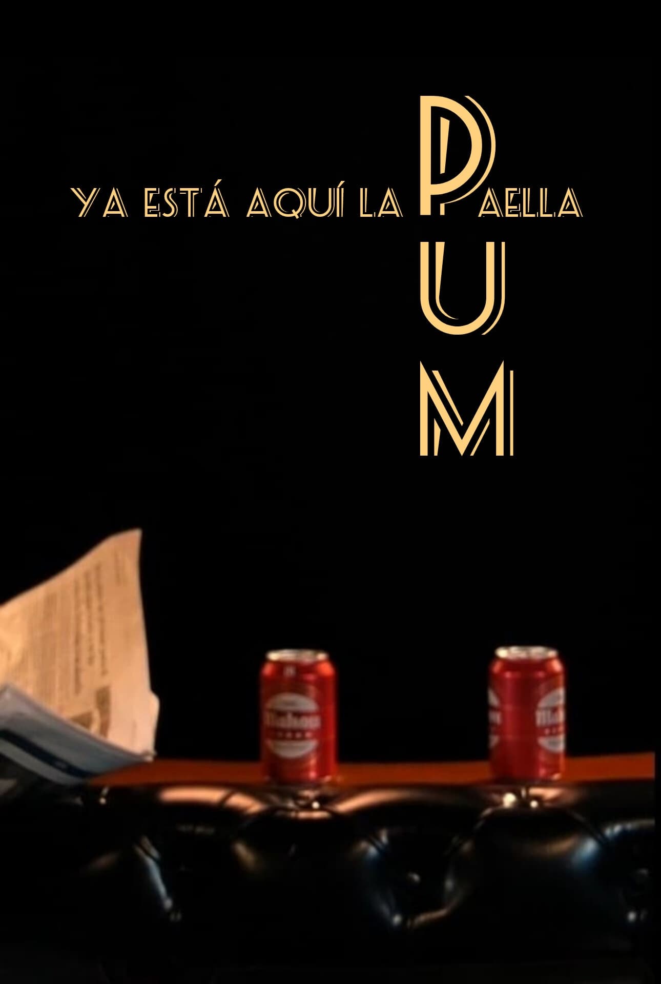 PUM. Ya está aquí la paella. | PUM. Ya está aquí la paella.