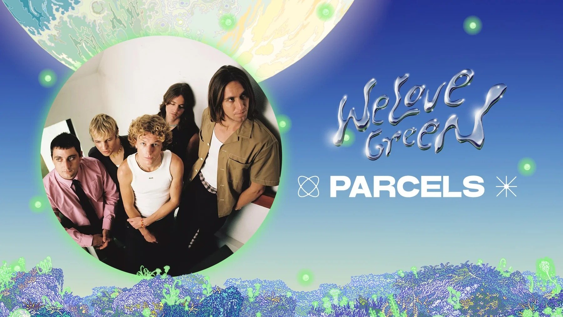 Parcels en concert à We Love Green 2025|Parcels en concert à We Love Green 2025
