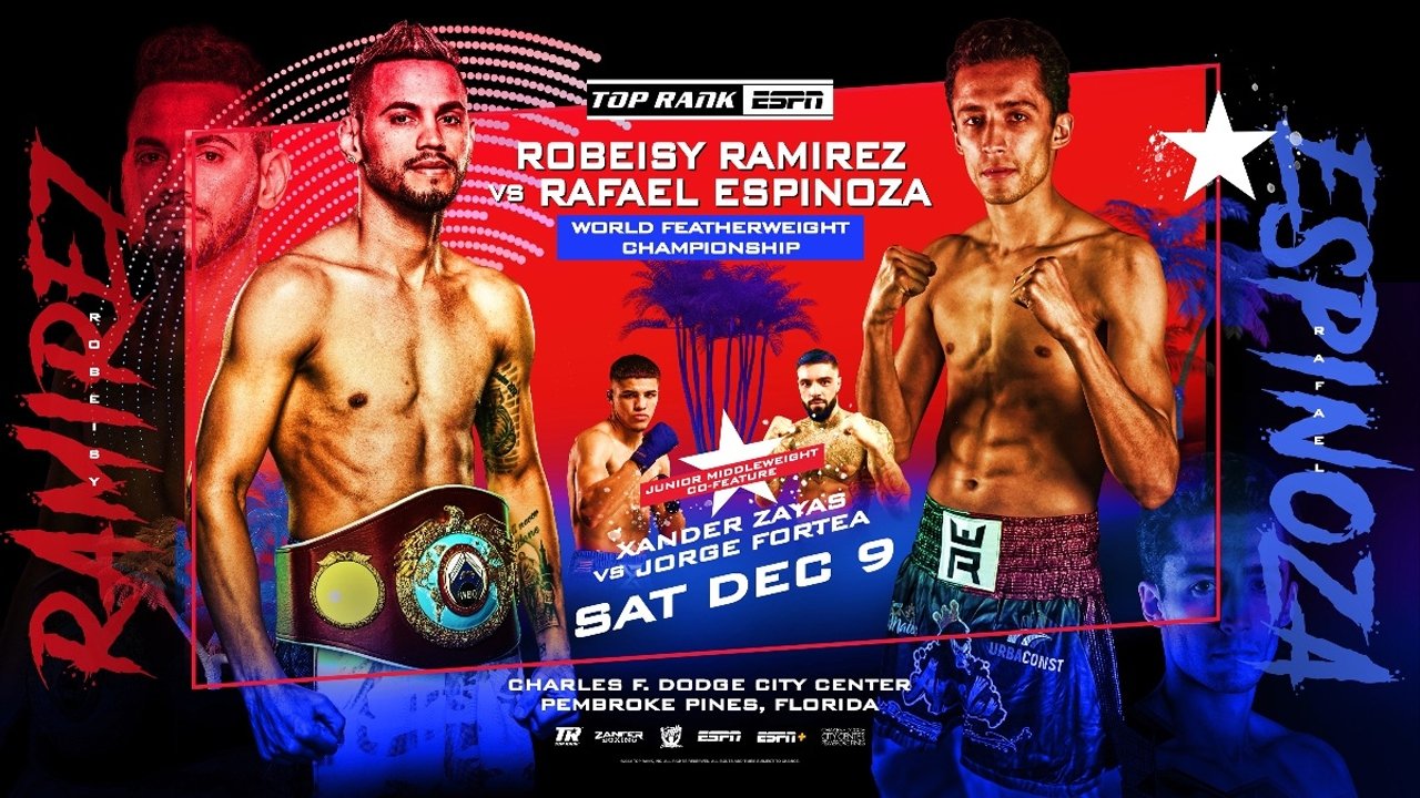 Robeisy Ramirez vs. Rafael Espinoza|Robeisy Ramirez vs. Rafael Espinoza