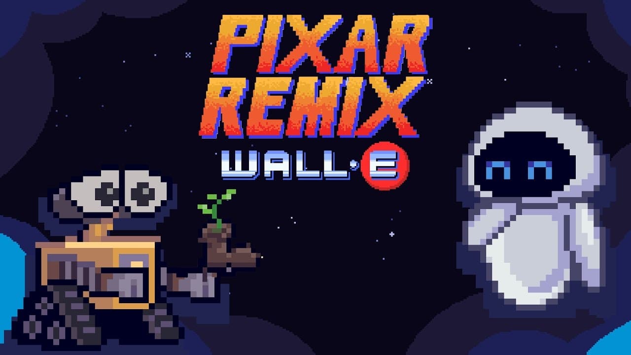 Pixar Remix: WALL·E in 16-Bit|Pixar Remix: WALL·E in 16-Bit