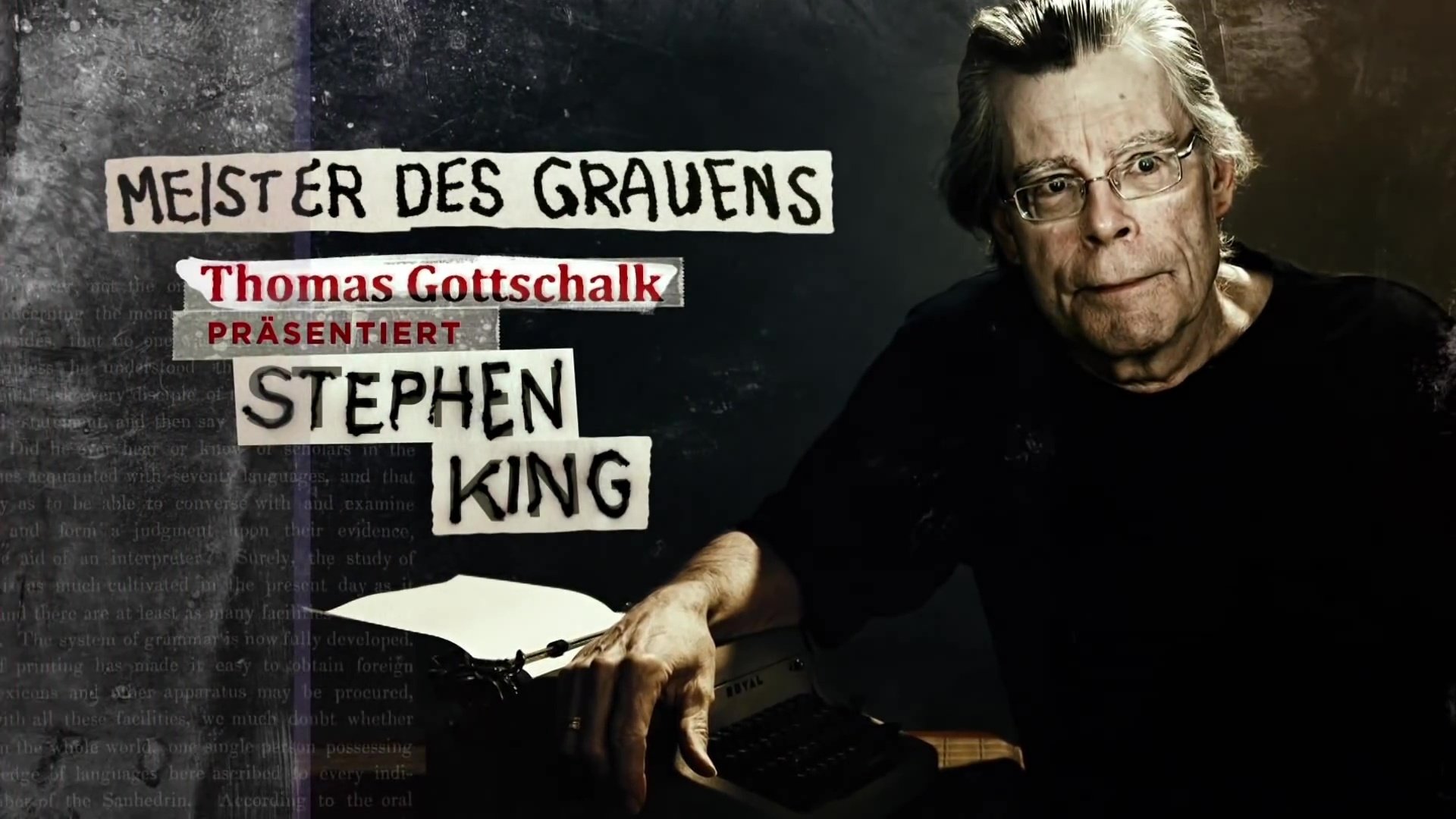 Meister des Grauens - Thomas Gottschalk präsentiert Stephen King|Meister des Grauens - Thomas Gottschalk präsentiert Stephen King