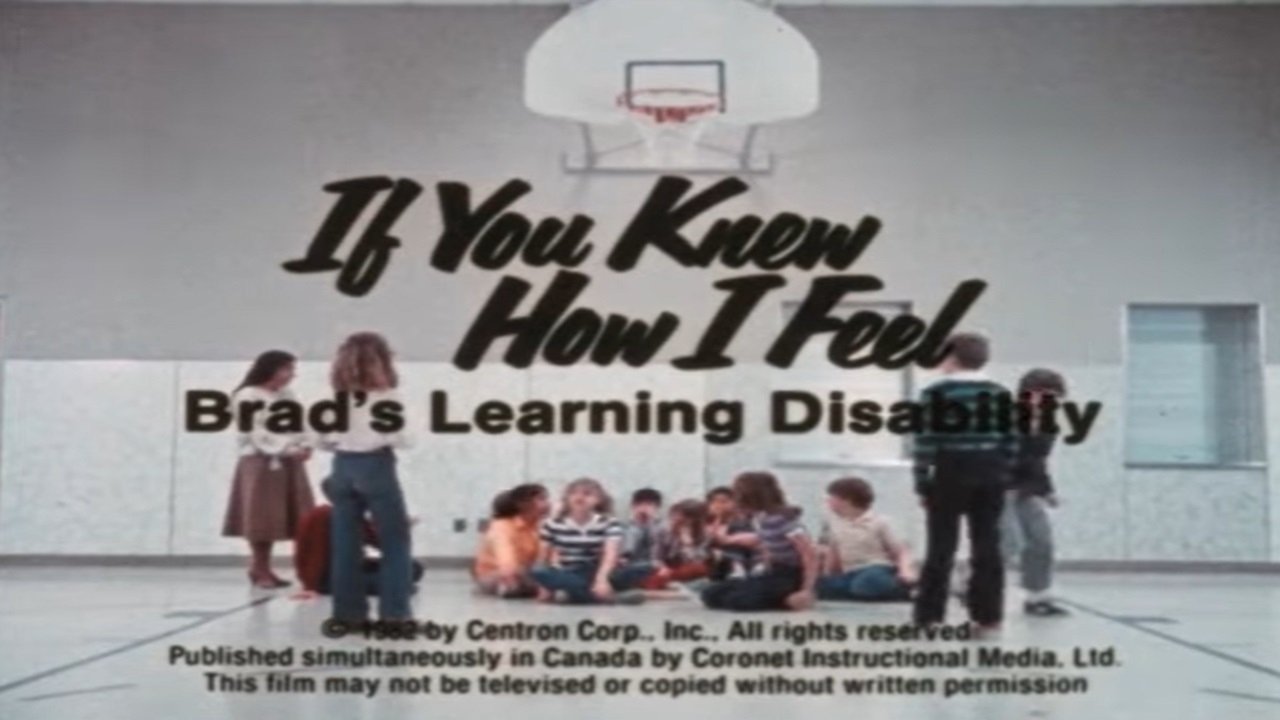 If You Knew How I Feel: Brad's Learning Disability|If You Knew How I Feel: Brad's Learning Disability