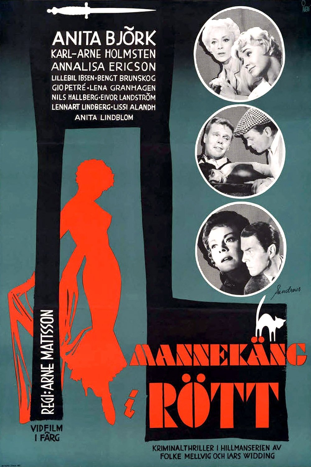 Mannekäng i rött | Mannekäng i rött
