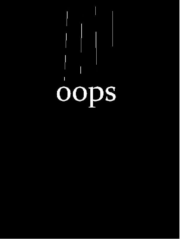 oops | oops