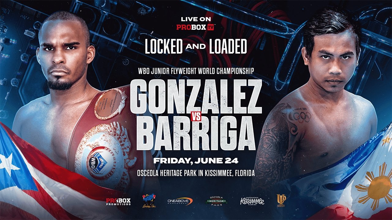Jonathan Gonzalez vs. Mark Anthony Barriga|Jonathan Gonzalez vs. Mark Anthony Barriga