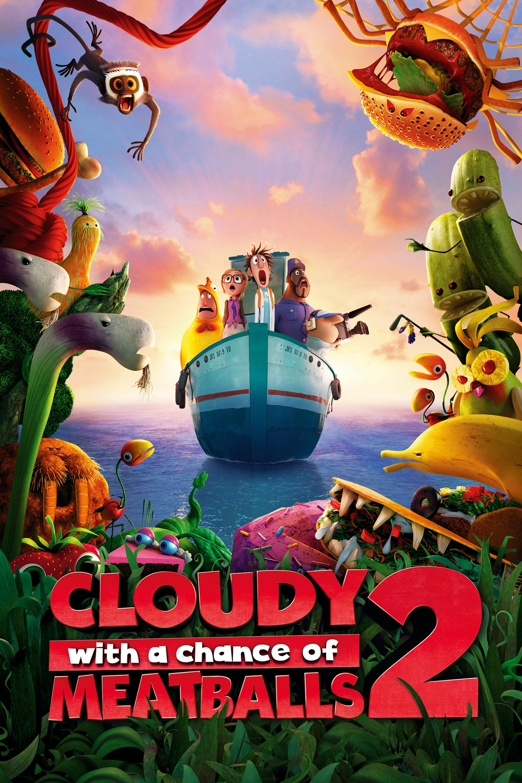 ابری با احتمال بارش کوفته قلقلی ۲ | Cloudy with a Chance of Meatballs 2