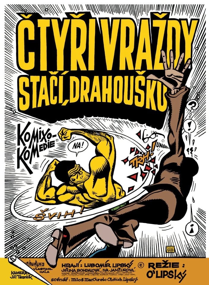 „Čtyři vraždy stačí, drahoušku“ | „Čtyři vraždy stačí, drahoušku“