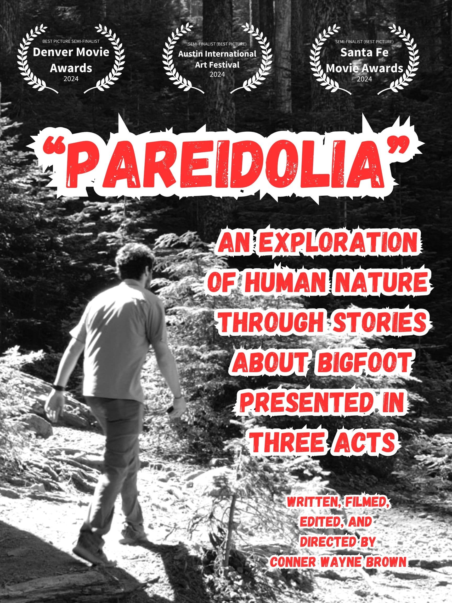 Pareidolia: An Exploration of Human Nature Through Stories About Bigfoot, Presented in Three Acts | Pareidolia: An Exploration of Human Nature Through Stories About Bigfoot, Presented in Three Acts