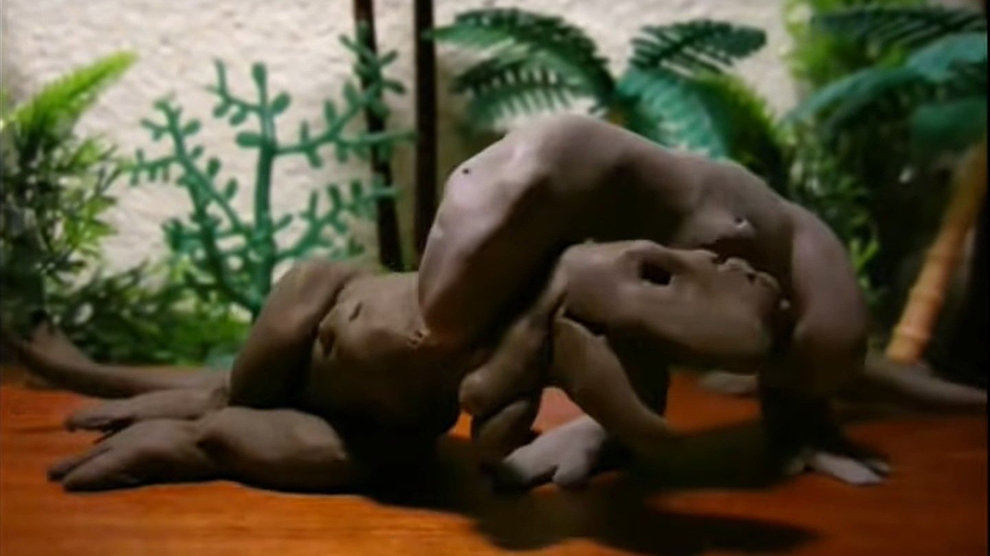 Fredz Jurassic Fight Club Claymation Style Part 1|Fredz Jurassic Fight Club Claymation Style Part 1
