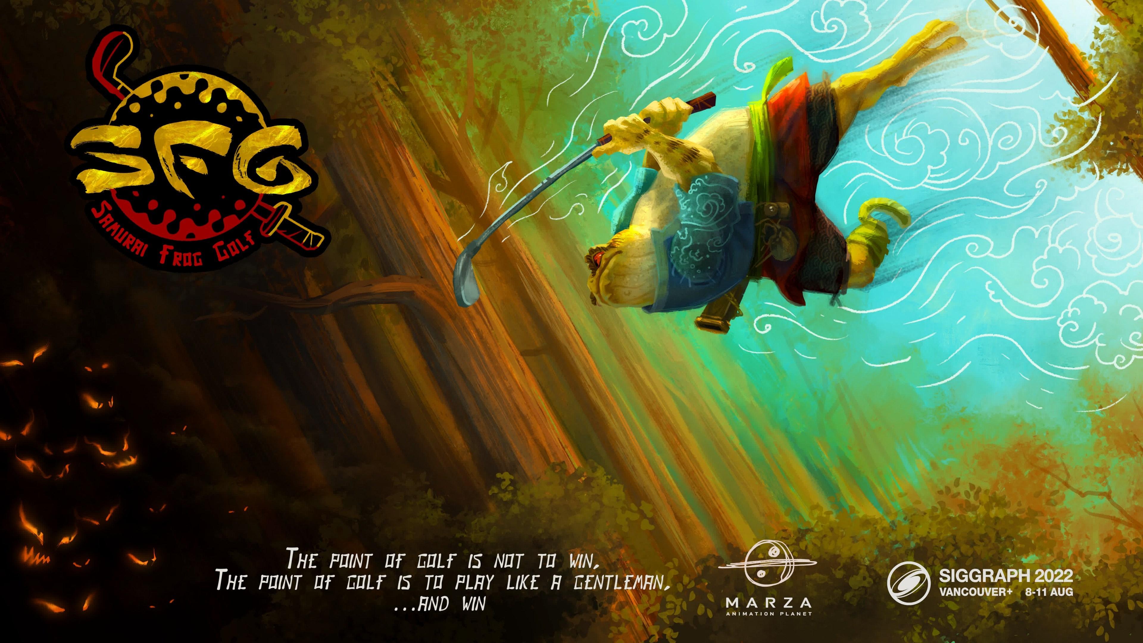 Samurai Frog Golf|Samurai Frog Golf