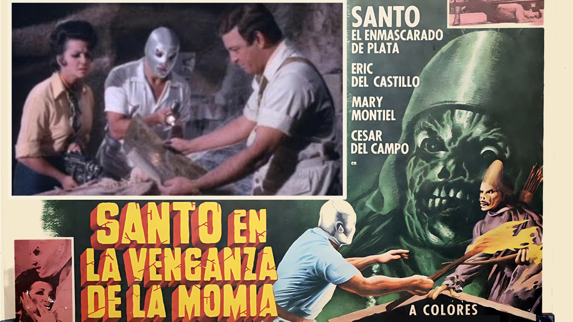 Santo en la venganza de la momia|Santo en la venganza de la momia