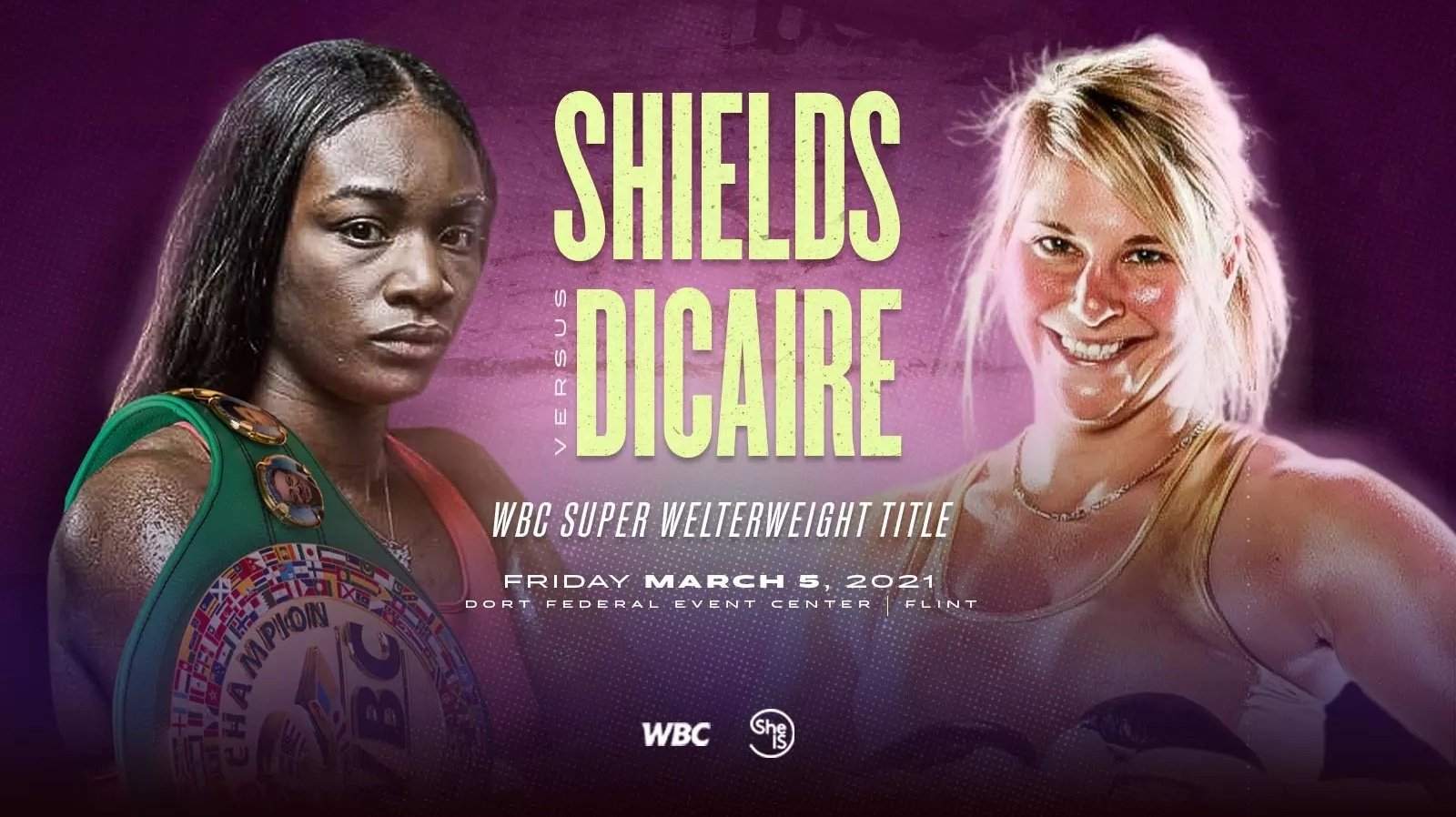 Claressa Shields vs. Marie-Eve Dicaire|Claressa Shields vs. Marie-Eve Dicaire