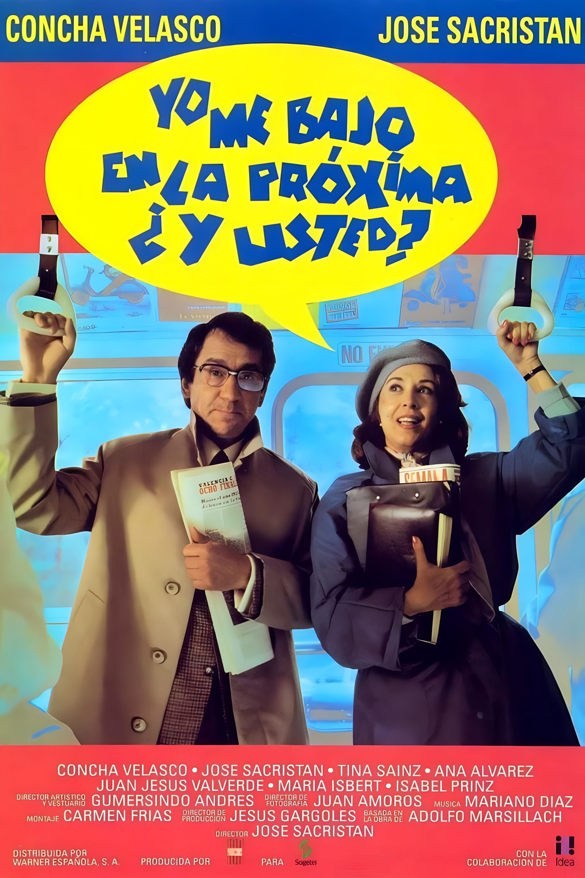 Yo me bajo en la próxima, ¿y usted?