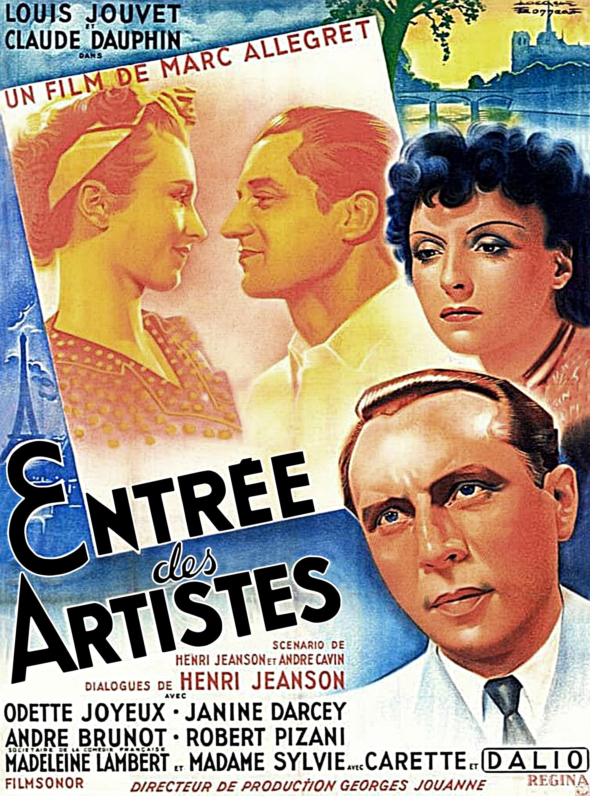 Entrée des artistes | Entrée des artistes