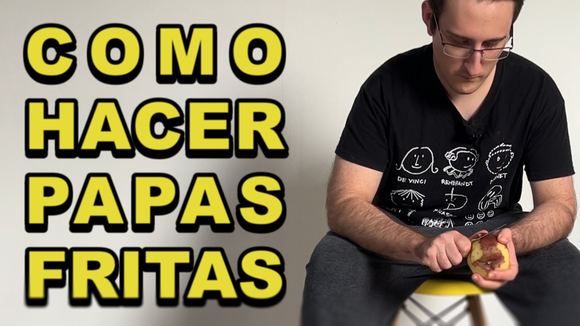 Cómo hacer papas fritas|Cómo hacer papas fritas