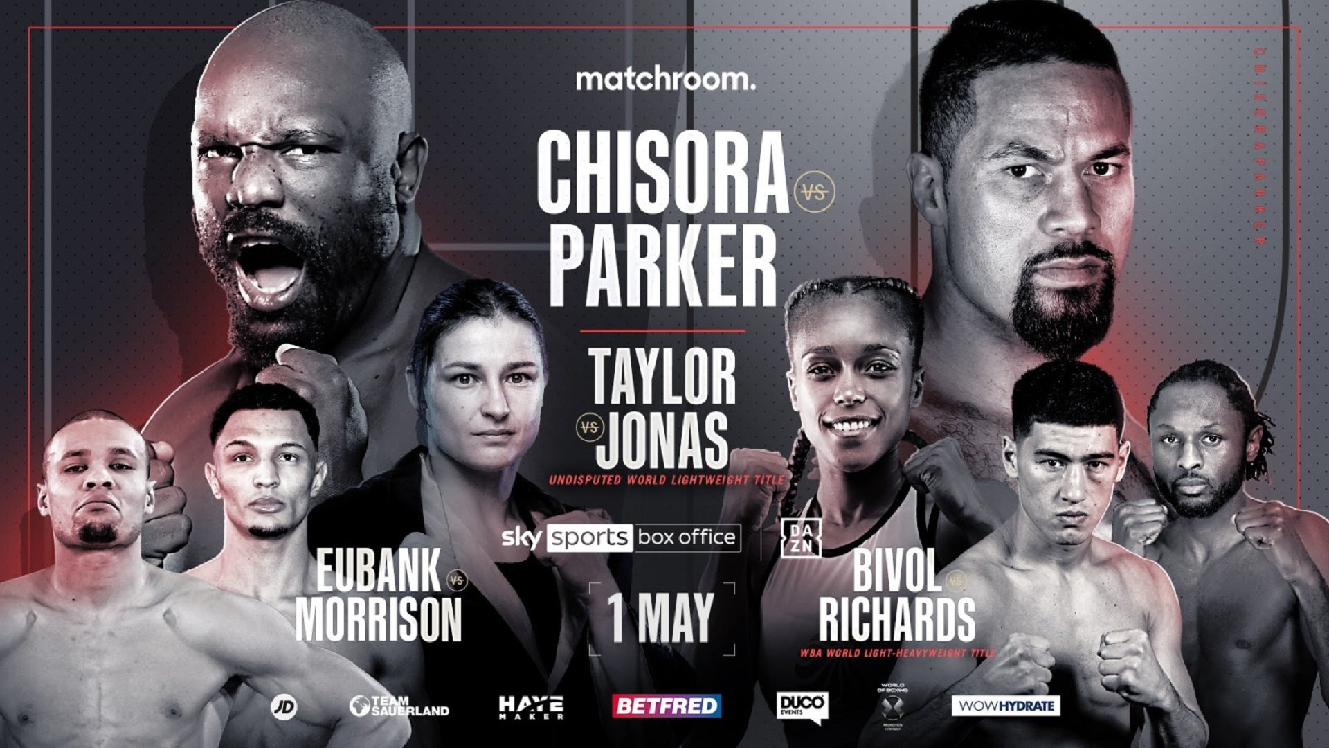 Derek Chisora vs. Joseph Parker|Derek Chisora vs. Joseph Parker