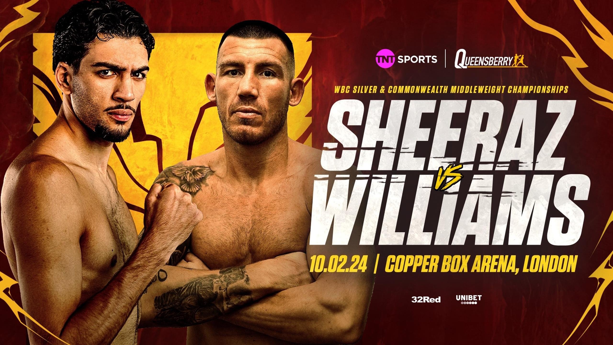 Hamzah Sheeraz vs. Liam Williams|Hamzah Sheeraz vs. Liam Williams