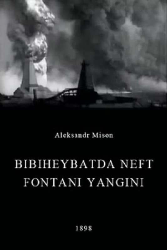 Bibiheybətdə neft fontanı yanğını