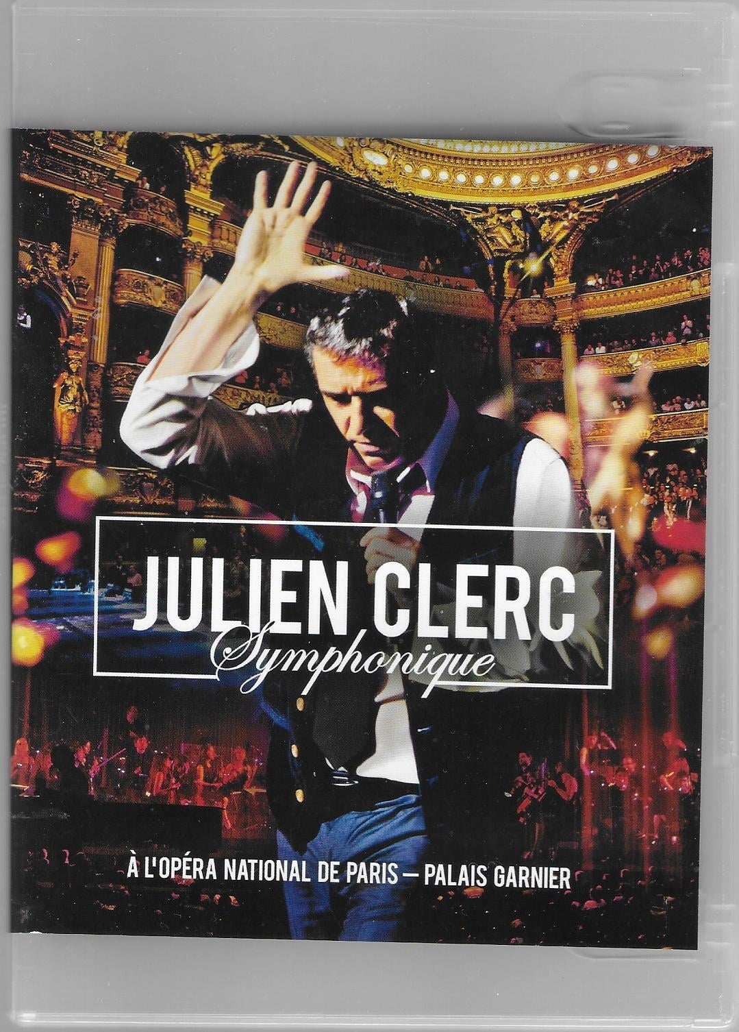 Julien Clerc symphonique - DVD Opéra de Paris | Julien Clerc symphonique - DVD Opéra de Paris