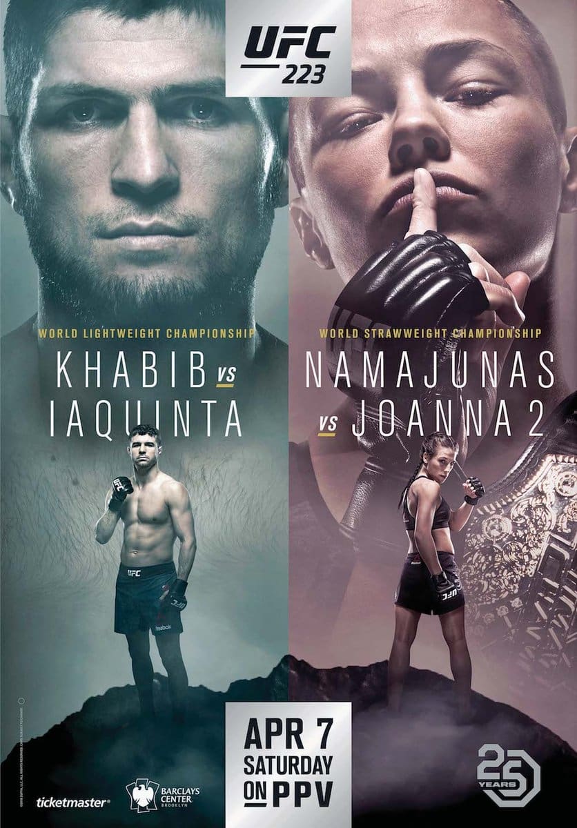 UFC 223: Khabib vs. Iaquinta | UFC 223: Khabib vs. Iaquinta