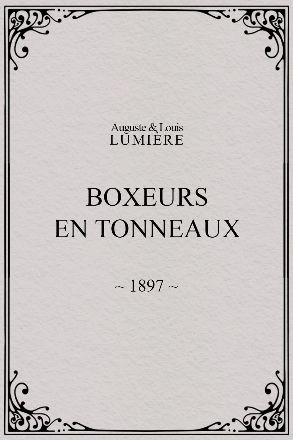 Boxeurs en tonneaux | Boxeurs en tonneaux