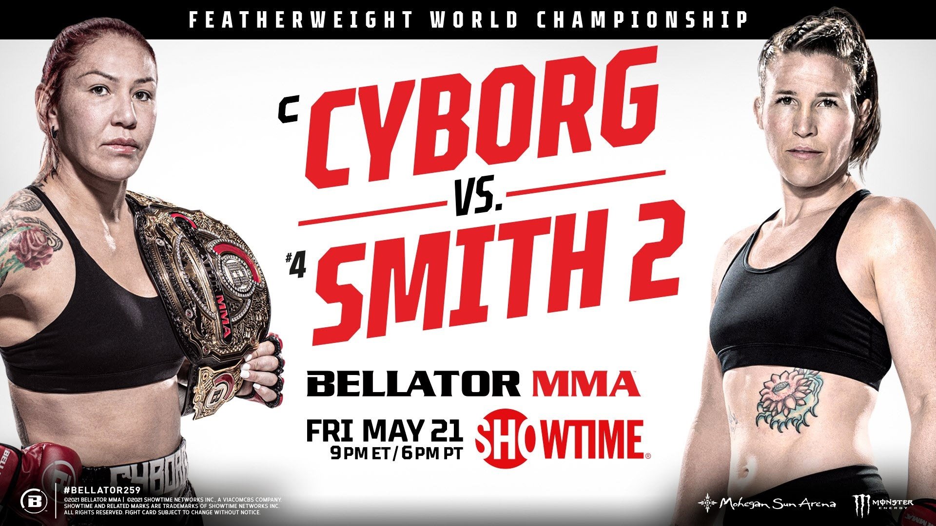 Bellator 259: Cyborg vs. Smith 2|Bellator 259: Cyborg vs. Smith 2