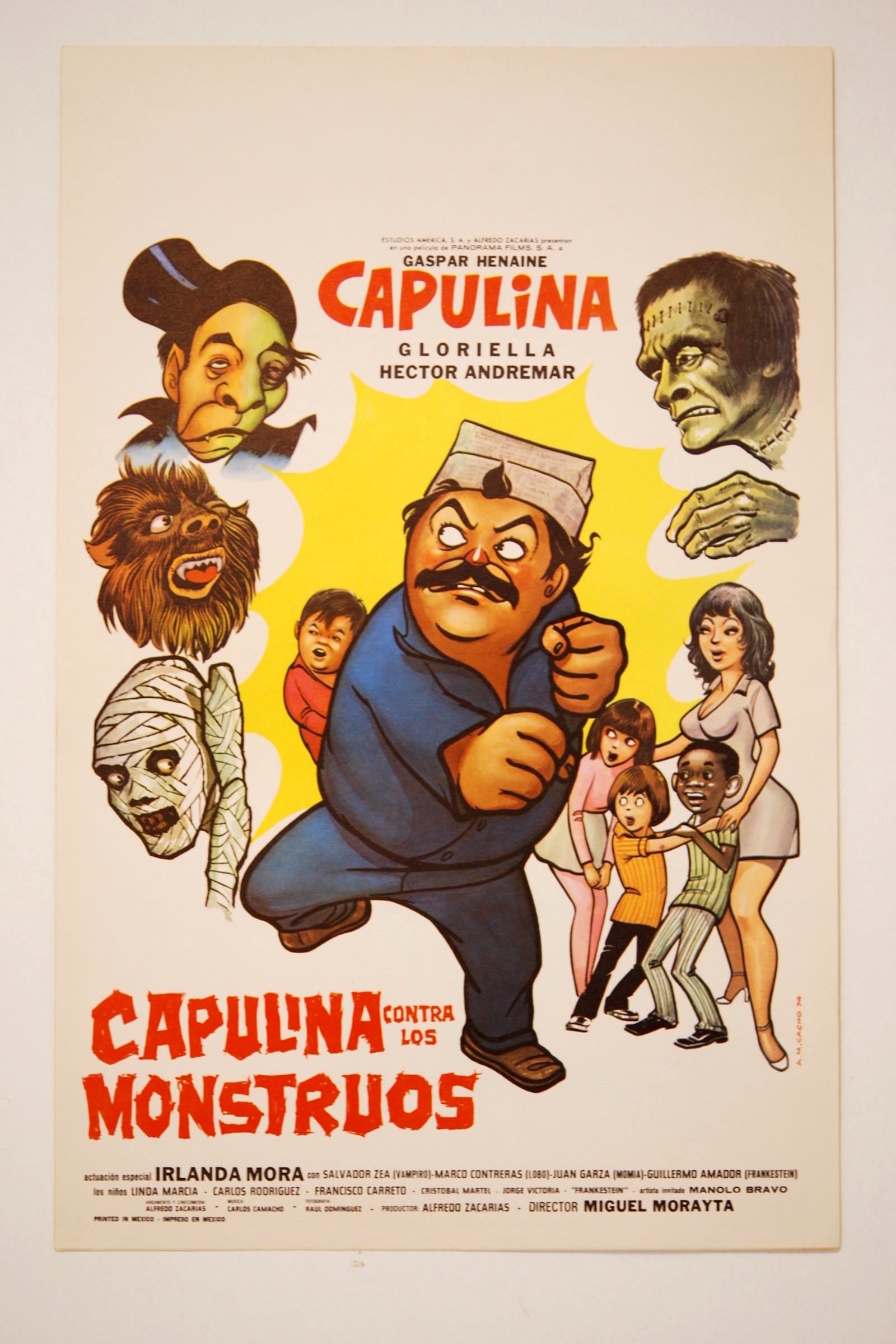 Capulina contra los monstruos