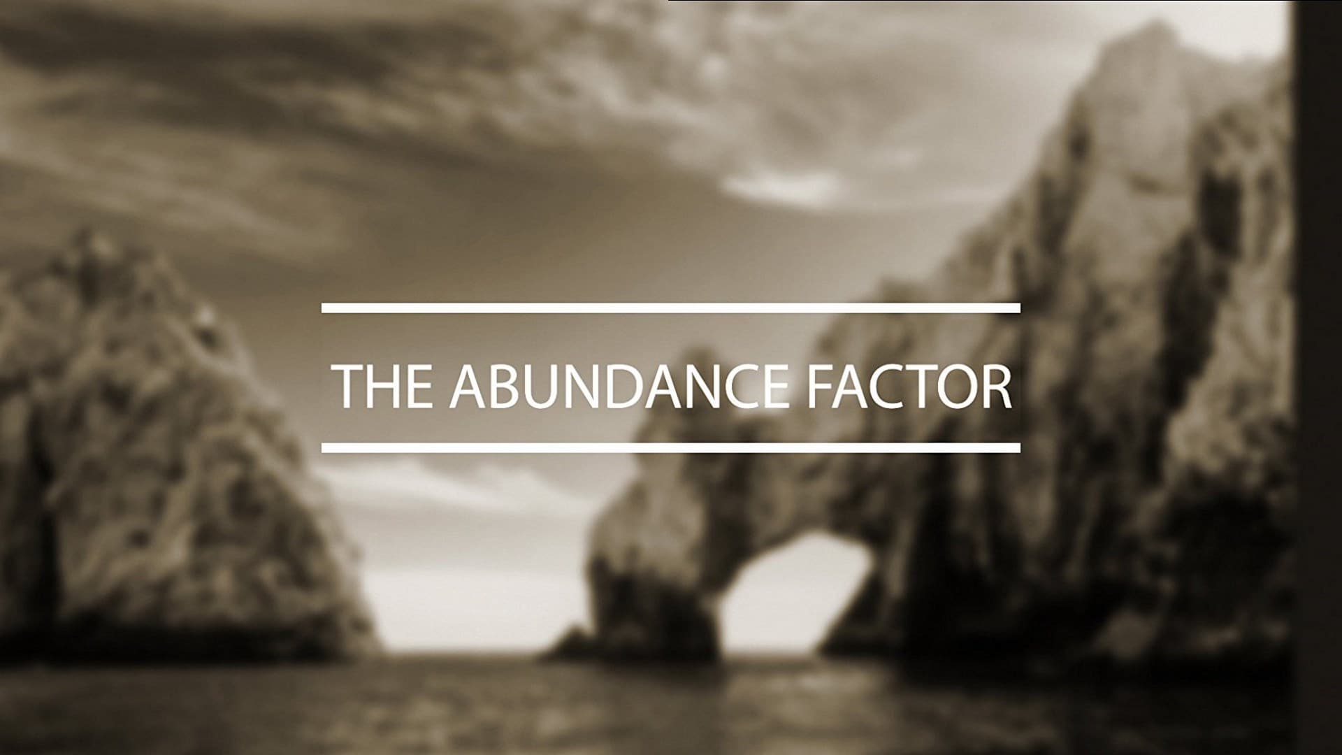 The Abundance Factor|The Abundance Factor